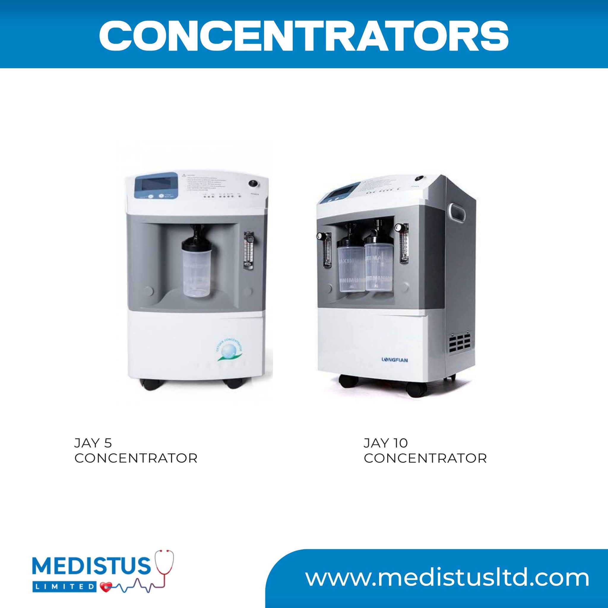 Longfian 5L Stationary Medical Oxygen Concentrator