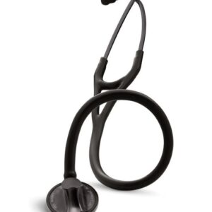 Littmann Master Cardiology Stethoscope: Black & Smoke