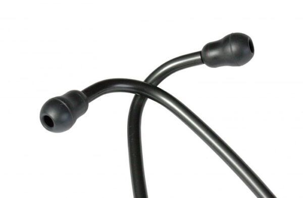 Littmann Master Cardiology Stethoscope: Black & Smoke